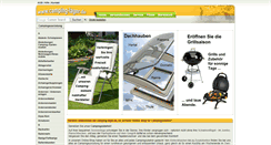 Desktop Screenshot of camping-lager.de